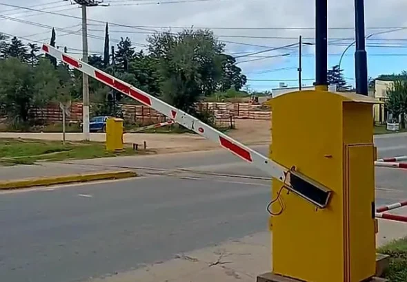 barrera de tren valle hermoso